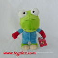 Peluche de dibujos animados Frog Prince